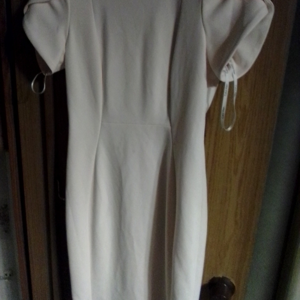 Elegant Cream Dress Calvin Klein